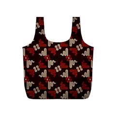 Oriental Dragon Motif Pattern Full Print Recycle Bag (s) by Sarkoni