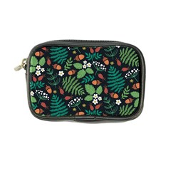 Pattern Forest Leaf Flower Motif Coin Purse by Sarkoni