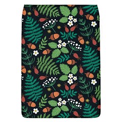 Pattern Forest Leaf Flower Motif Removable Flap Cover (l) by Sarkoni