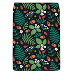 Pattern Forest Leaf Flower Motif Removable Flap Cover (L) Front