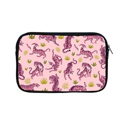 Pink Tigers And Tropical Leaves Patern Apple Macbook Pro 13  Zipper Case by Sarkoni