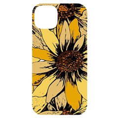 Colorful Seamless Floral Pattern Iphone 14 Plus Black Uv Print Case by Sarkoni