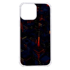 Architecture City Pixel Art Iphone 13 Pro Max Tpu Uv Print Case by Sarkoni