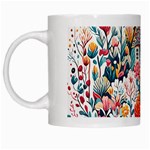 Cottagecore White Mug Left