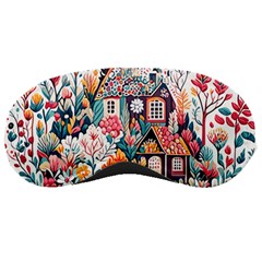 Cottagecore Sleep Mask by Valentinaart