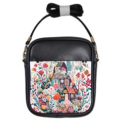 Cottagecore Girls Sling Bag by Valentinaart