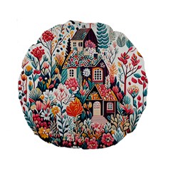 Cottagecore Standard 15  Premium Round Cushions by Valentinaart