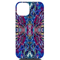 Cobalt blend iPhone 14 Black UV Print Case