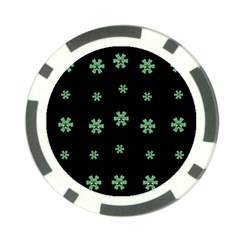 I Love Guitars In Pop Arts Blooming Style Poker Chip Card Guard by pepitasart