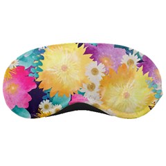 Watercolors Flowers Sleep Mask by LalyLauraFLM