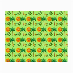 Summer Fun Pattern Small Glasses Cloth by LalyLauraFLM