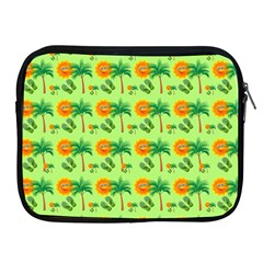 Summer Fun Pattern Apple Ipad 2/3/4 Zipper Cases by LalyLauraFLM