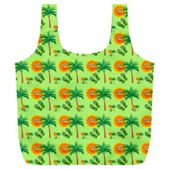 Summer Fun Pattern Full Print Recycle Bag (xxl) by LalyLauraFLM