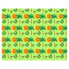 Summer Fun Pattern Premium Plush Fleece Blanket (medium) by LalyLauraFLM