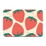 Seamless Strawberry Pattern Vector Plate Mats 18 x12  Plate Mat