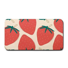 Seamless Strawberry Pattern Vector Medium Bar Mat by Grandong