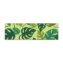 Seamless Pattern Of Monstera Leaves For The Tropical Plant Background Sticker Bumper (100 pack)