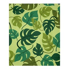 Seamless Pattern Of Monstera Leaves For The Tropical Plant Background Shower Curtain 60  X 72  (medium)  by Grandong