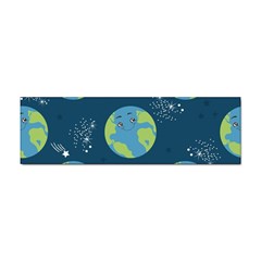 Seamless Pattern Cartoon Earth Planet Sticker Bumper (100 Pack) by Grandong