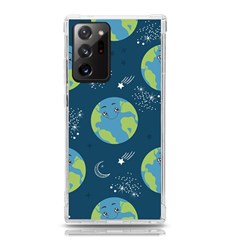 Seamless Pattern Cartoon Earth Planet Samsung Galaxy Note 20 Ultra Tpu Uv Case by Grandong