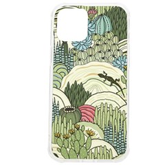 Playful Cactus Desert Landscape Illustrated Seamless Pattern Iphone 12 Pro Max Tpu Uv Print Case by Grandong