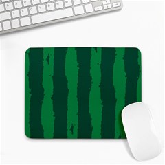 Green Seamless Watermelon Skin Pattern Small Mousepad by Grandong