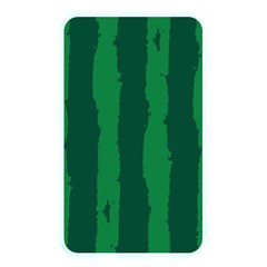 Green Seamless Watermelon Skin Pattern Memory Card Reader (rectangular) by Grandong