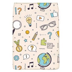 Quiz Backgrounds Ans Seamless Removable Flap Cover (l) by Grandong