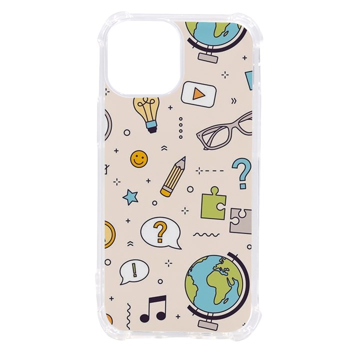 Quiz Backgrounds Ans Seamless iPhone 13 mini TPU UV Print Case