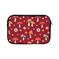 Woodland Mushroom And Daisy Seamless Pattern Apple Ipad Mini Zipper Cases by Grandong