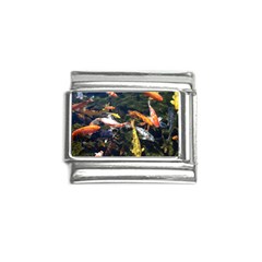 Koi Pond 3d Fish Italian Charm (9mm) by Grandong