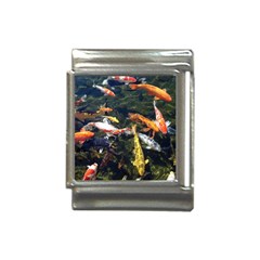 Koi Pond 3d Fish Italian Charm (13mm) by Grandong