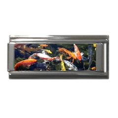 Koi Pond 3d Fish Superlink Italian Charm (9mm) by Grandong