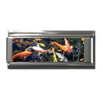 Koi Pond 3d Fish Superlink Italian Charm (9mm) Front