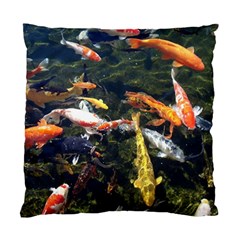 Koi Pond 3d Fish Standard Cushion Case (two Sides) by Grandong