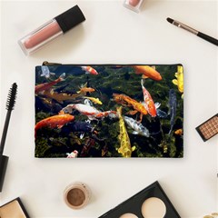 Koi Pond 3d Fish Cosmetic Bag (medium) by Grandong