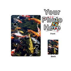 Koi Pond 3d Fish Playing Cards 54 Designs (mini) by Grandong