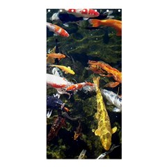 Koi Pond 3d Fish Shower Curtain 36  X 72  (stall)  by Grandong