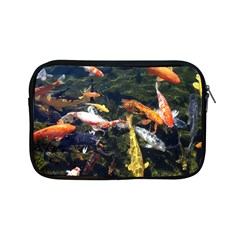 Koi Pond 3d Fish Apple Ipad Mini Zipper Cases by Grandong