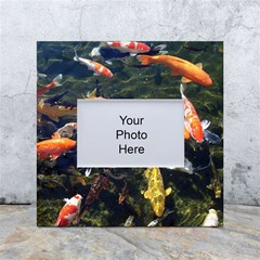 Koi Pond 3d Fish White Box Photo Frame 4  X 6  by Grandong