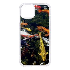 Koi Pond 3d Fish Iphone 14 Tpu Uv Print Case