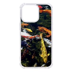 Koi Pond 3d Fish Iphone 13 Pro Tpu Uv Print Case