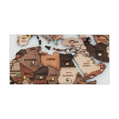 3d Vintage World Map Yoga Headband by Grandong