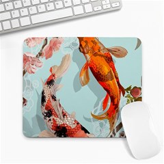 Koi Fish Large Mousepad by Grandong