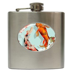 Koi Fish Hip Flask (6 Oz) by Grandong