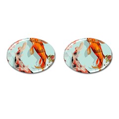 Koi Fish Cufflinks (oval) by Grandong