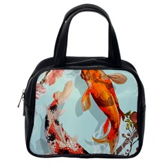 Koi Fish Classic Handbag (one Side) by Grandong