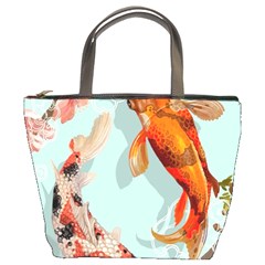 Koi Fish Bucket Bag by Grandong