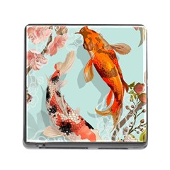 Koi Fish Memory Card Reader (square 5 Slot) by Grandong