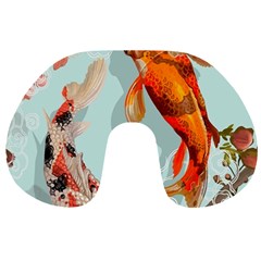 Koi Fish Travel Neck Pillow by Grandong